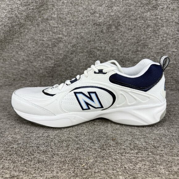 ✅New Balance 623 Training Walking Shoes Women’s 8.5 Narrow 2A White Leather Shoe - Picture 11 of 12